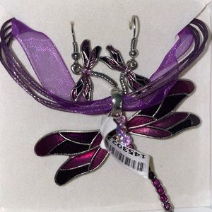 Purple Dragonfly Set.